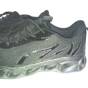 Softsfeel Perfect Walking Shoes in black/Patton Leather Flames. Fits Woman USA10